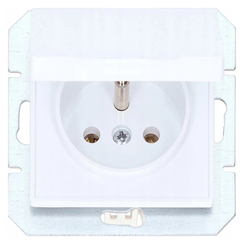 Zásuvka 2P+PE ip44 Medium bílá