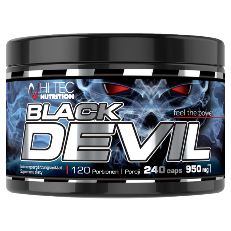 HiTec Nutrition Black Devil - 240 kapslí
