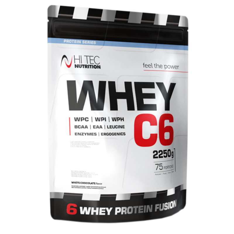 HiTec Nutrition Whey C-6 2,25kg - čokoláda