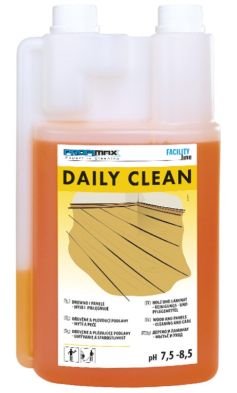 Profimax, Profibasic PROFIMAX Daily Clean - dřevěné a plovoucí podlahy 1 L (oranžový)