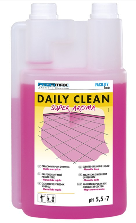 Profimax, Profibasic PROFIMAX Daily Clean Super Aroma Marseilské mýdlo 1 L (růžová)