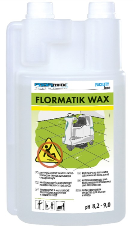 Profimax, Profibasic PROFIMAX Flormatik WAX - protiskluzový a antistatický na strojní čistění podlah 1 L