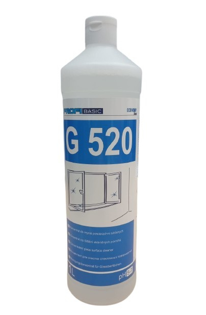 Profimax, Profibasic PROFIBASIC G 520 - koncentrát mytí skleněných povrchů 1 L