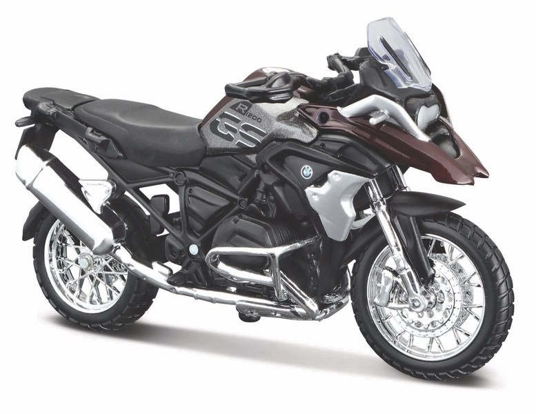 Kovový Model BMW R 1200 GS 2017 s podstavcem 1/18