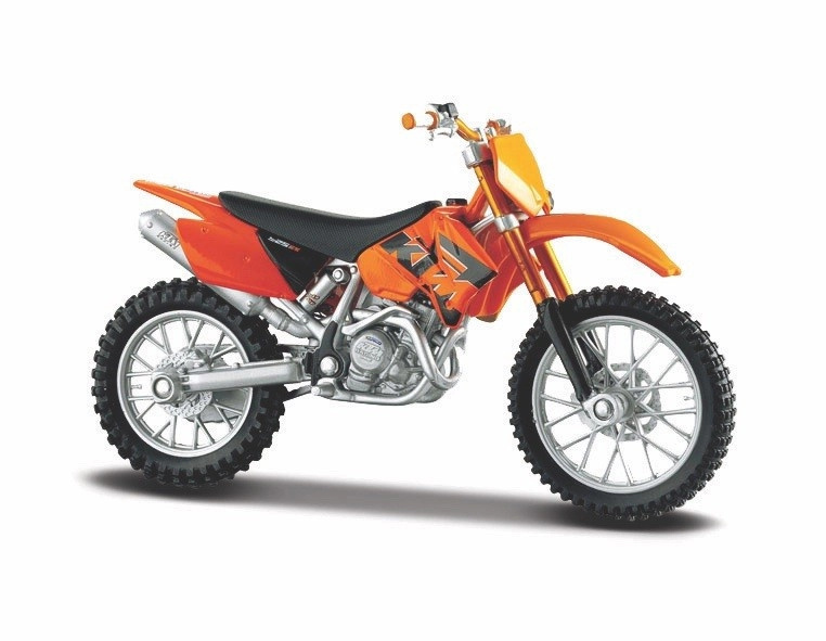 Kovový model motocyklu KTM 525SX 1/18 se stojanem