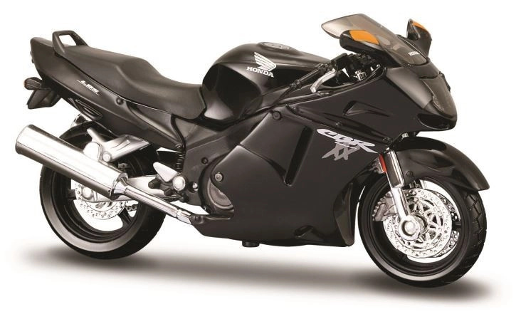 Model motocyklu Honda CBR1100XX se stojanem 1/18