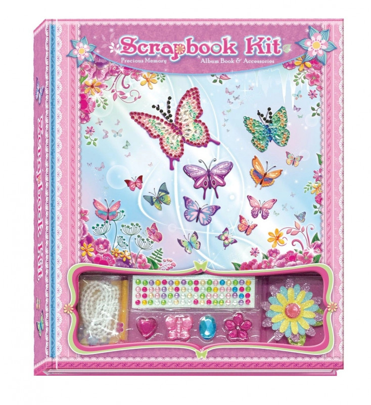 Pecoware scrapbook sada na zdobení motýl