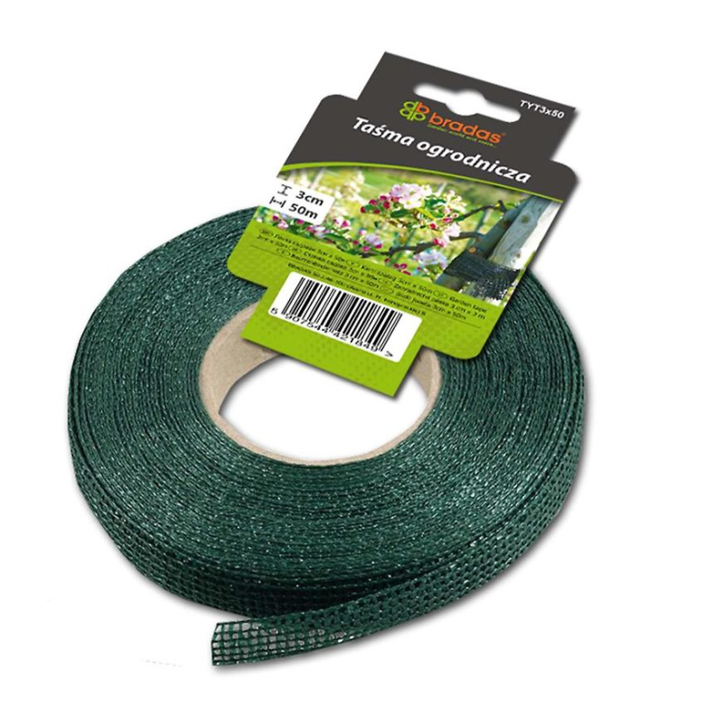 BRADAS Zahradnická páska 3cm - 50m