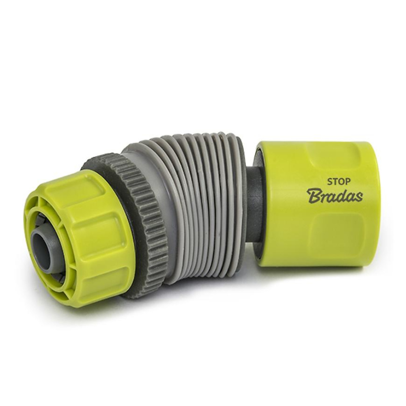 BRADAS Flexibilní rychlospojka 1/2" LIME LINE se stopem
