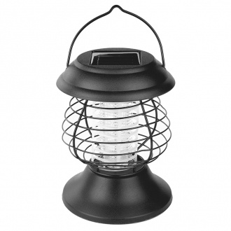 BRADAS Solární odpuzovač komárů LED / UV lampa s držákem