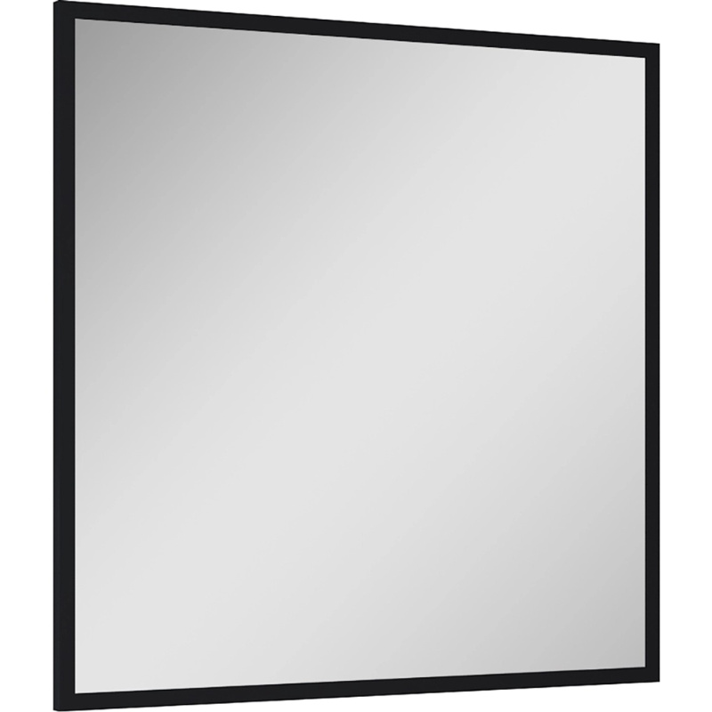 Elita Zrcadlo s černým rámem 19mm, 80 x 80 cm