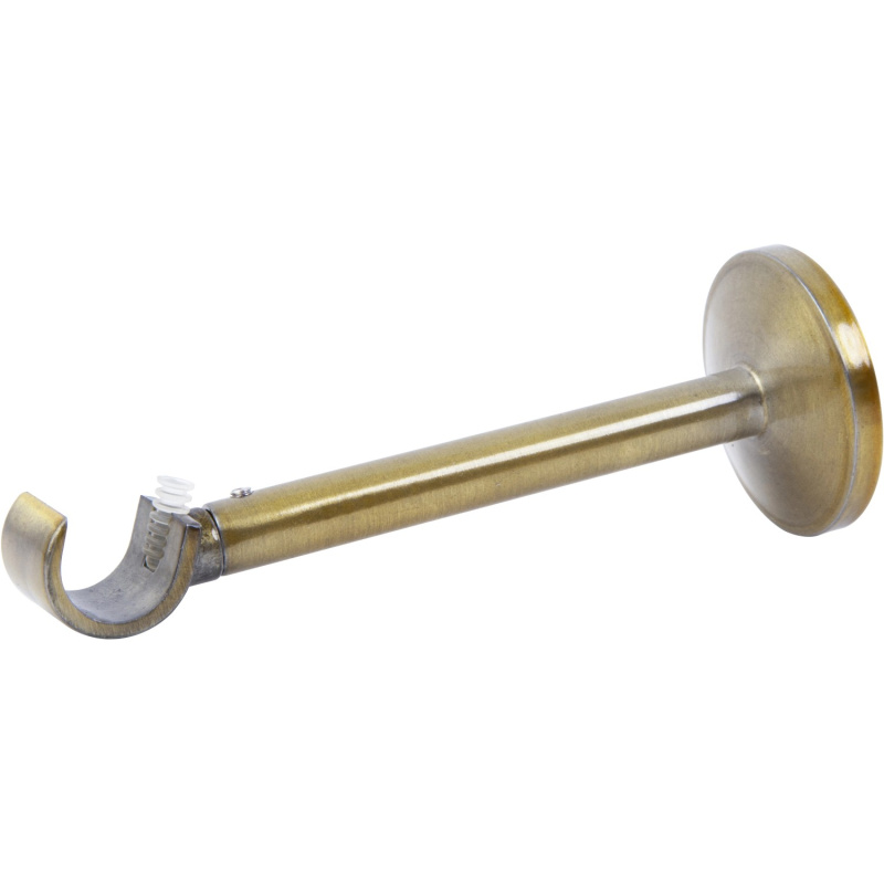 Nástěnný držák mosazný vzhled, 2 ks, 50 x 50 x 140 mm