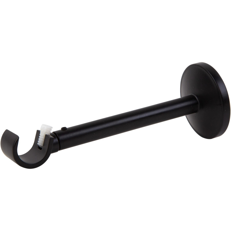 Nástěnný držák černý, 2 ks, 50 x 50 x 140 mm