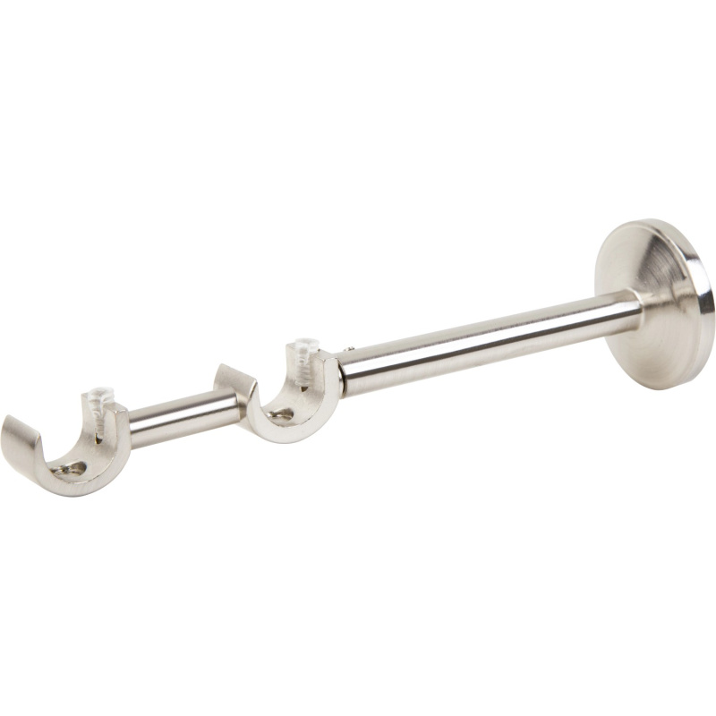 Nástěnný držák nerezový vzhled, 2 ks, 50 x 50 x 200 mm