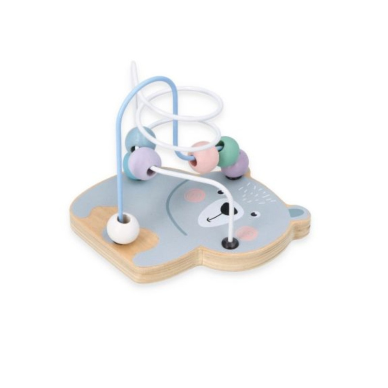 Adam Toys edukační labyrint Medvídek modrý
