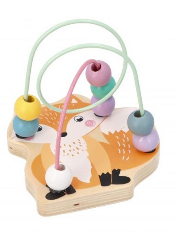 Adam Toys edukační labyrint Liška oranžový