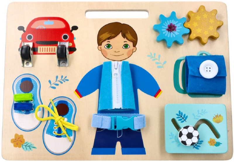 Adam Toys vzdělávací závěsná naučná tabule Adámek