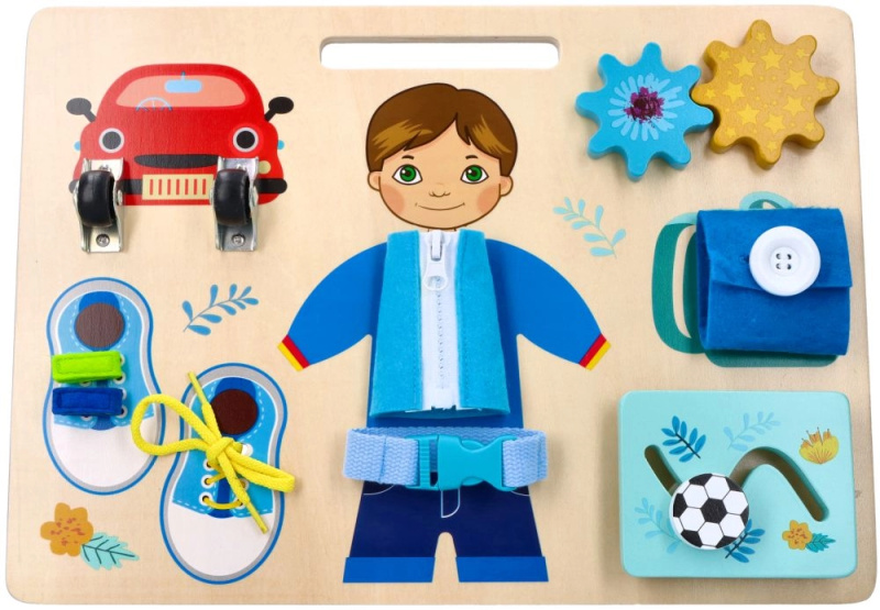 Adam Toys vzdělávací závěsná naučná tabule Adámek