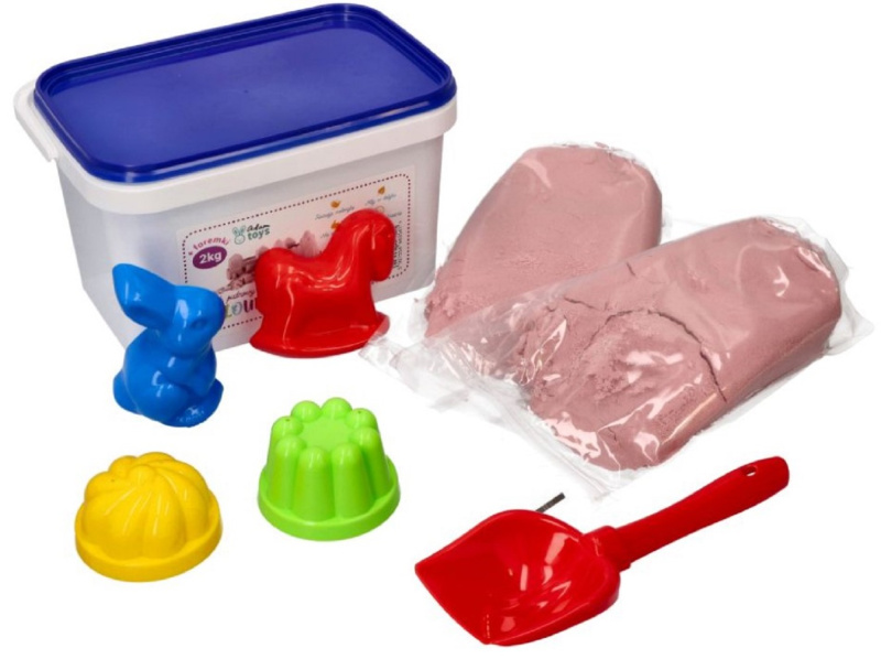 Adam Toys kinetický písek pudrová 2 kg