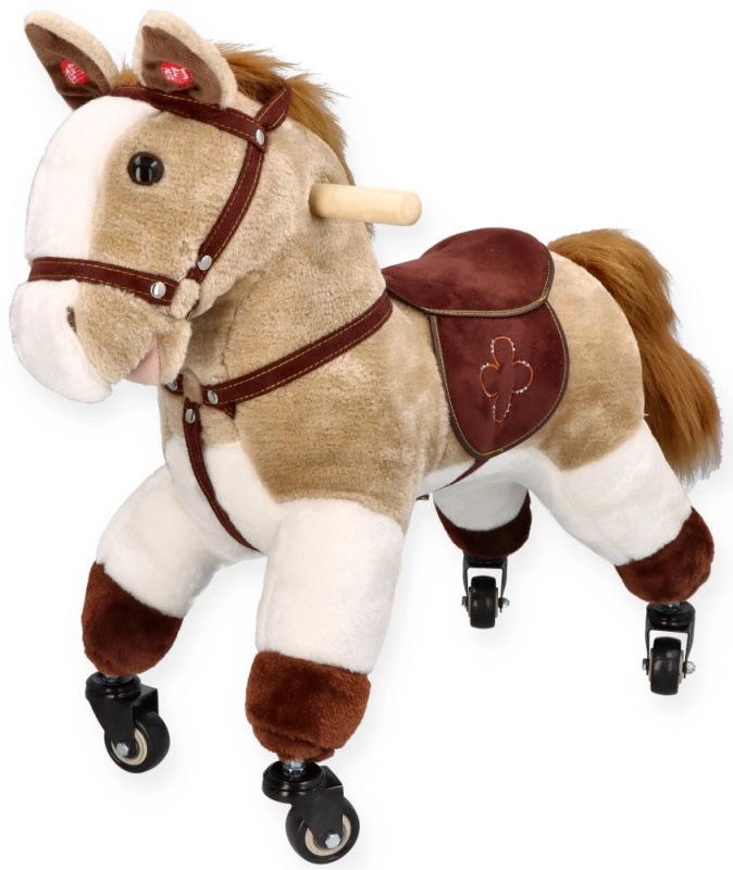 Houpací koník Mustang na kolečkách