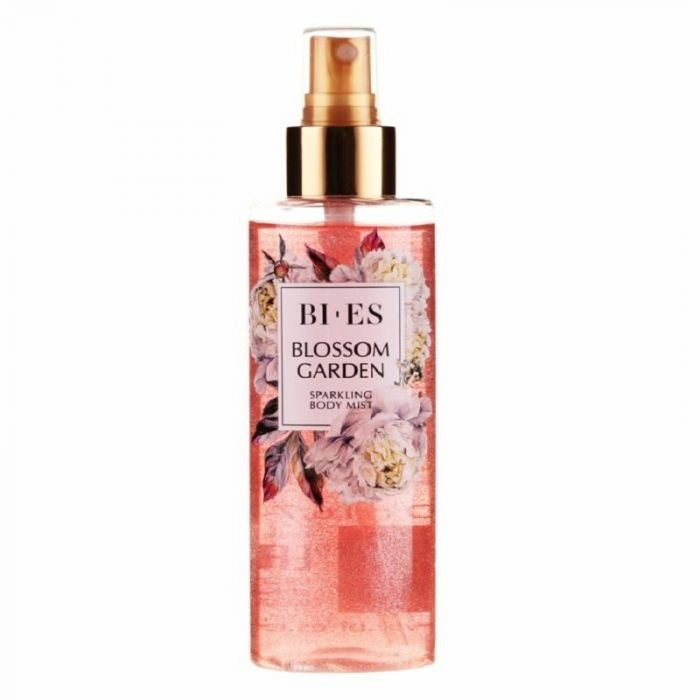 Tělový sprej s třpytkami Blossom Garden 200 ml