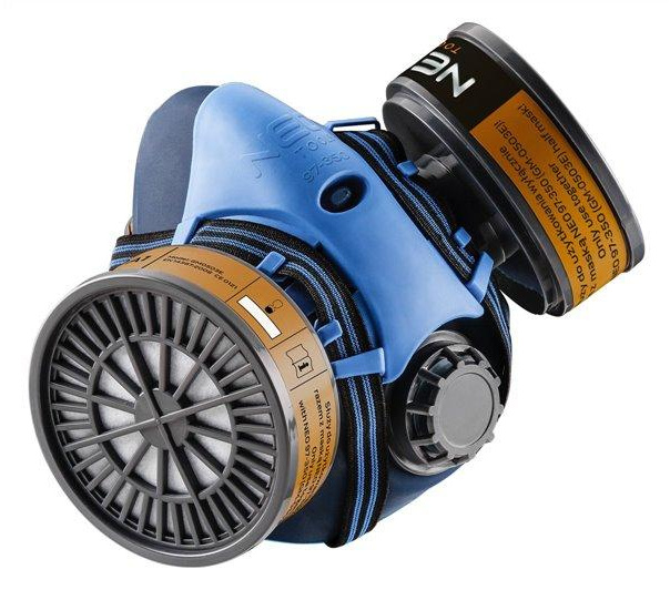 Silikonová polomaska NEO s místem pro dva filtry