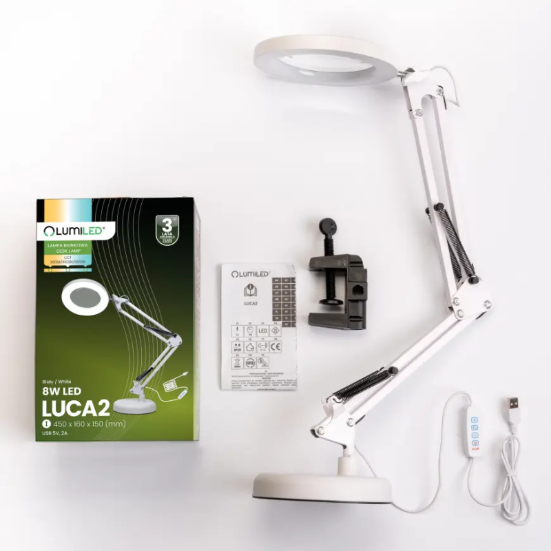 SVITIDLO LUCA 7W WHITE LB1