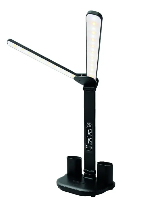 STOLNÍ LAMPA DALIS CZARNY CCT 7W DIM USB LB1