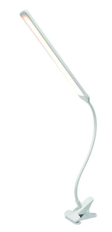 STOLNÍ LAMPA LED SERTA BLACK NA KLIPS 8W 350LM CCT DIM