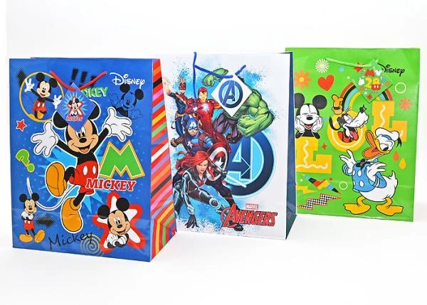 Dárková taška Disney velká A4 33 cm (motiv mix) - 1 kus