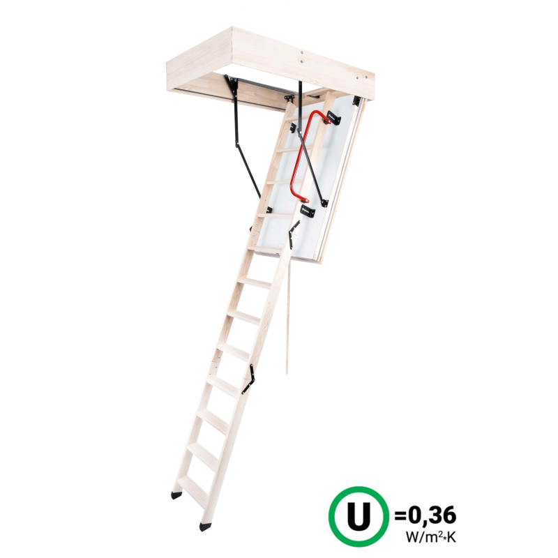 Půdní schody OMAN POLAR H280 FSC TSS20048 Stavební otvor: 60x120 cm, Maximální výška: 280 cm