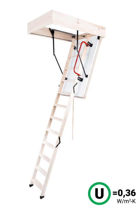Půdní schody OMAN POLAR H280 FSC TSS20048 Stavební otvor: 70x130 cm, Maximální výška: 280 cm