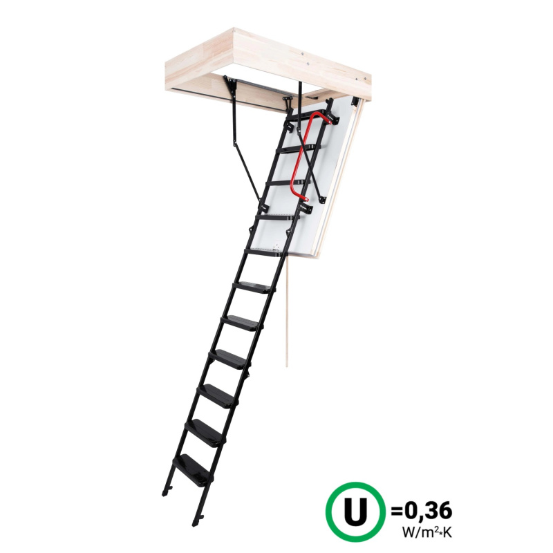 OMAN Půdní schody SOLID POLAR, 113 x 70 cm