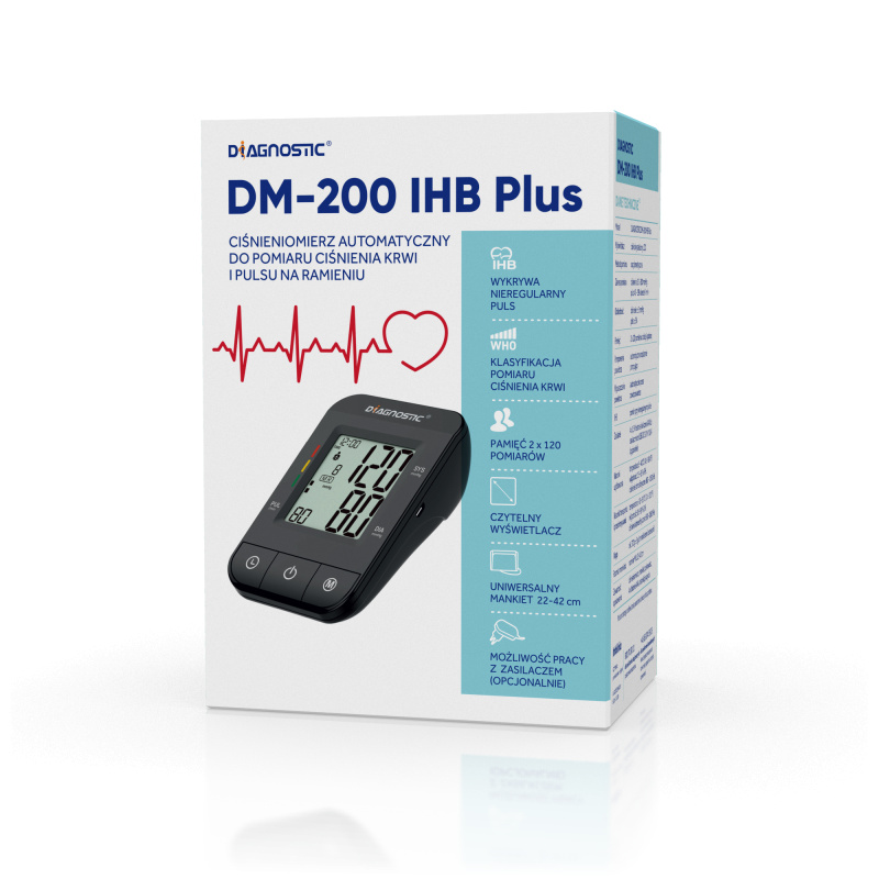 DIAGNOSTIC automatický tlakoměr DM-200 IHB Plus