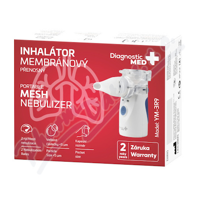 Biotter Mesh inhalátor membránový s příslušenstvím sada