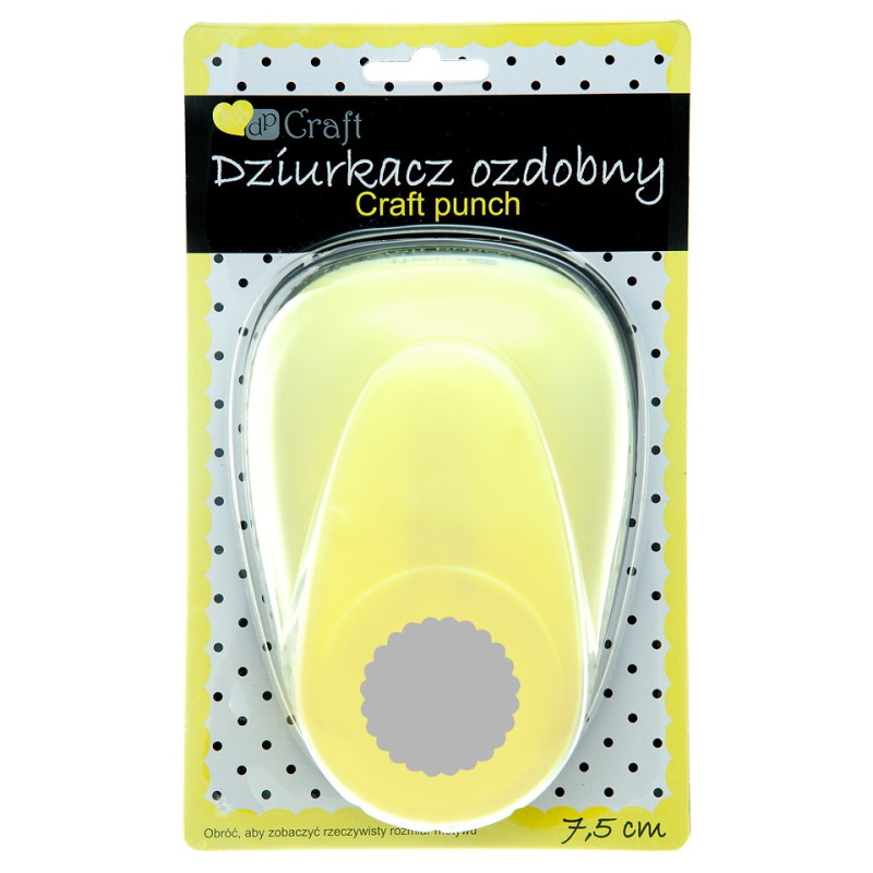 Raznice vroubkovaný kruh 7cm