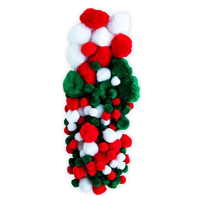 Bambulky 12-30mm (100ks) vánoční mix