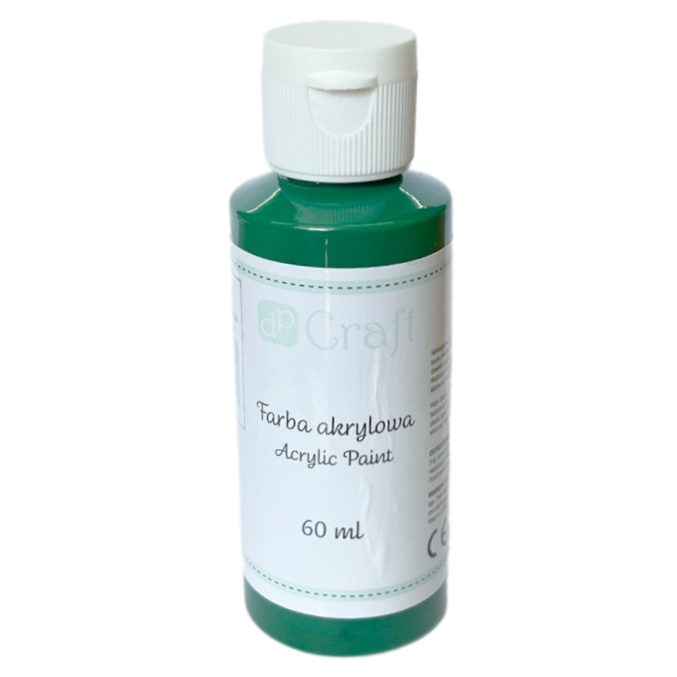 Akrylová barva dpCraft (60ml) - tmavě zelená