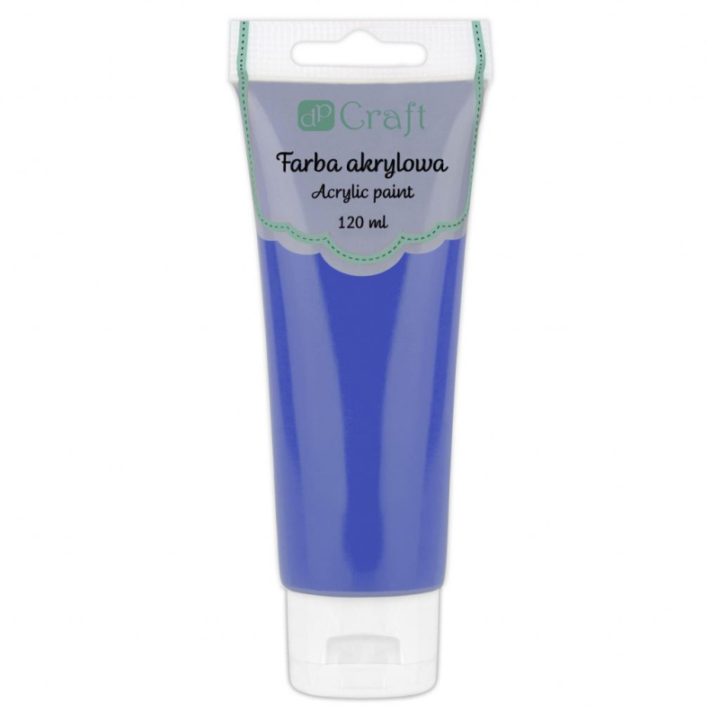 Akrylová barva dpCraft (120ml) - kobaltově modrá
