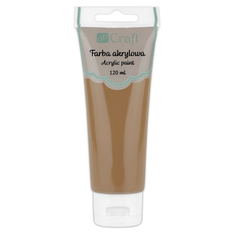 Akrylová barva dpCraft (120ml) - světle hnědá