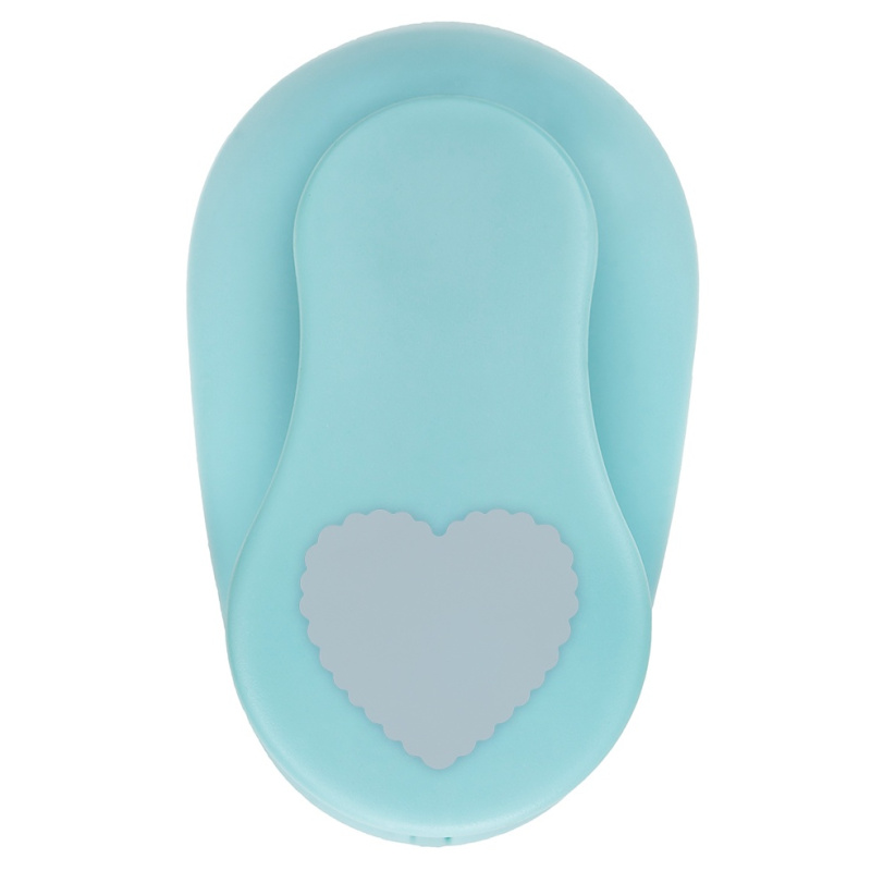 Raznice na papír a pěnovku vroubkované srdce 3,4×3,2cm