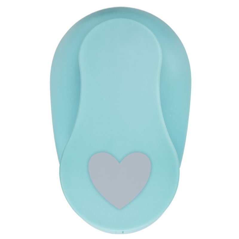 Raznice na papír a pěnovku srdce 7,6×6cm