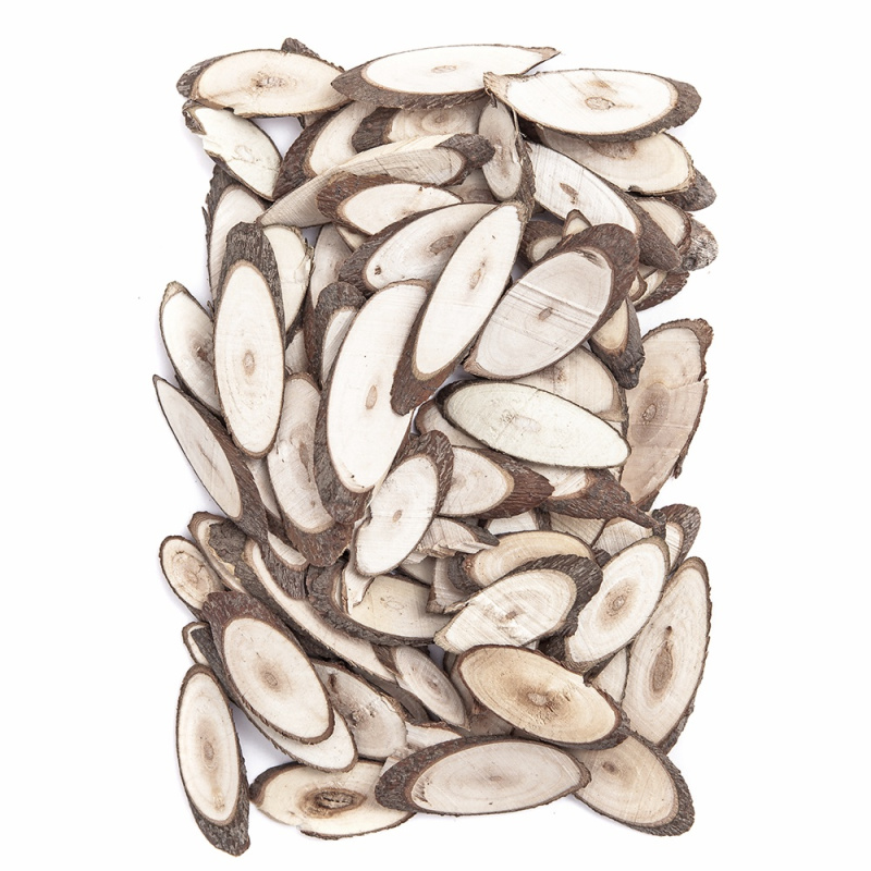 Dekorační mini plátky ze dřeva (25g)