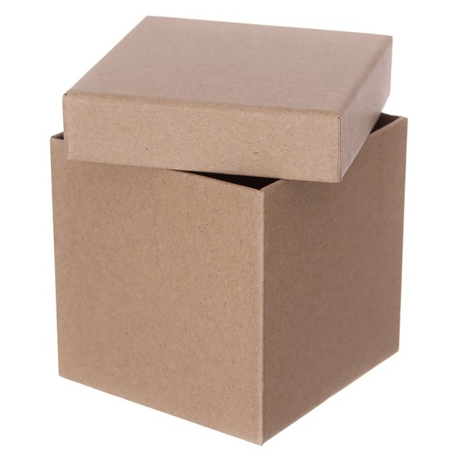 Kartonová krabice 11,5×11,5×11,5cm - kraftová