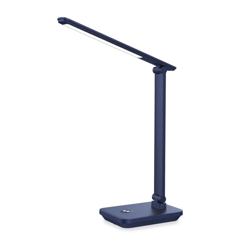 Platinet PDL6731NB LED stolní lampa 5W USB nabíjecí modrá