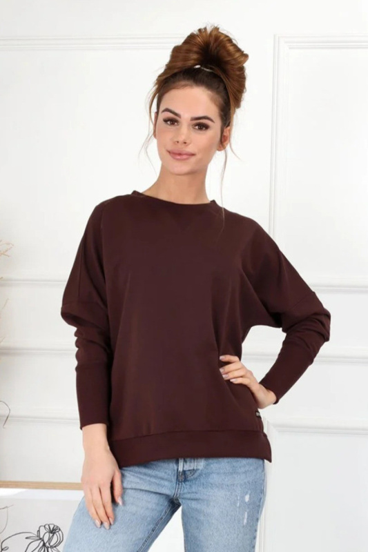 Dámská mikina ADELE Čokoláda M