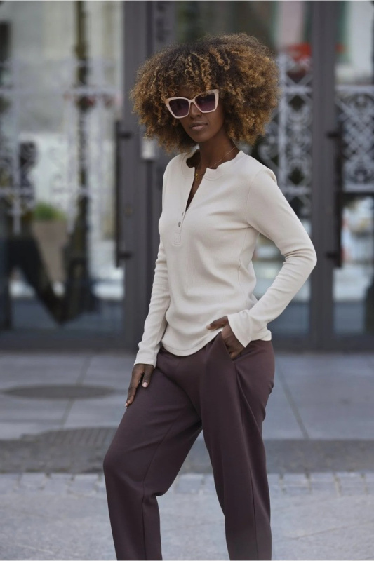 ZARITA BLOUSE NAVRŽENÉ L