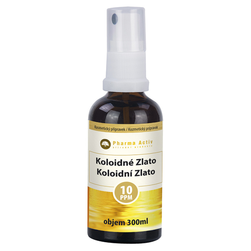 Pharma Activ Koloidní zlato 10 ppm bezoplachový sprej 100 ml