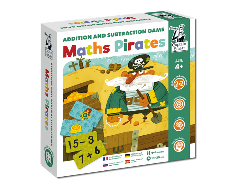 4bambini Captain Smart Počítání s piráty