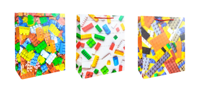 Dárková taška velikost L – mix vzorů